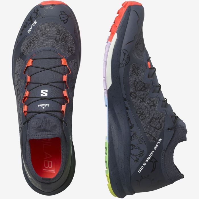 Salomon S/LAB ULTRA 3 LIMITED EDITION Muške Tenisice Za Trčanje Koraljne Crne | iTUFf2Ra