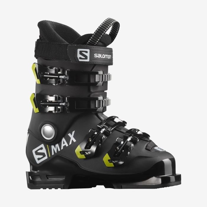 Salomon S/MAX 60 RT Dječje Ski Boots Crne Zelene | UoNSvv5I