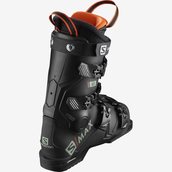 Salomon S/MAX 65 Dječje Ski Boots Crne Crvene | q7pDJ520