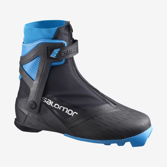 Salomon S/MAX CARBON SKATE MV Muške Ski Boots Crne Plave | tFsbOiUv