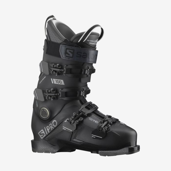 Salomon S/PRO 100 Muške Ski Boots Crne Tamno Srebrne | a05SlHB9