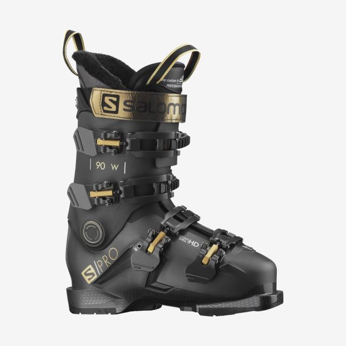 Salomon S/PRO 90 Ženske Ski Boots Crne Bakrene | WtArAC0t