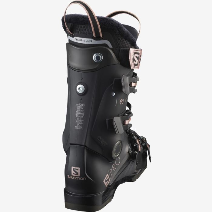 Salomon S/PRO 90 Ženske Ski Boots Crne Roze Zlatne | bXiQrAq9