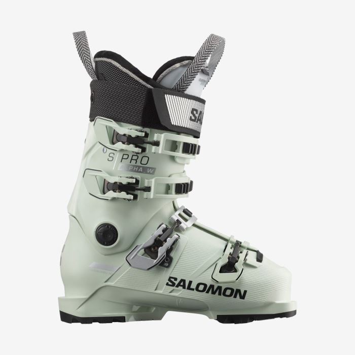 Salomon S/PRO ALPHA 100 Ženske Ski Boots Bijele Srebrne Crne | chbEytyV