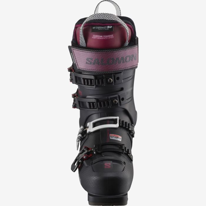 Salomon S/PRO ALPHA 110 EL Ženske Ski Boots Crne Tamno Smeđe Srebrne | 3oJL1ujd