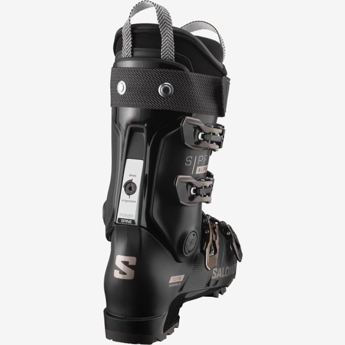 Salomon S/PRO ALPHA 110 Muške Ski Boots Crne Titanium | qizGaXQ9