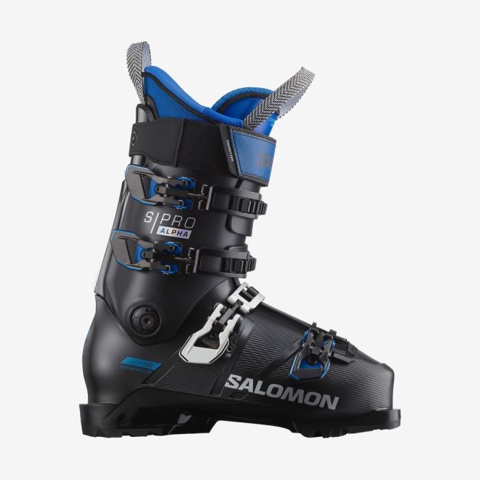 Salomon S/PRO ALPHA 120 EL Muške Ski Boots Crne Plave | 68uWbmVL