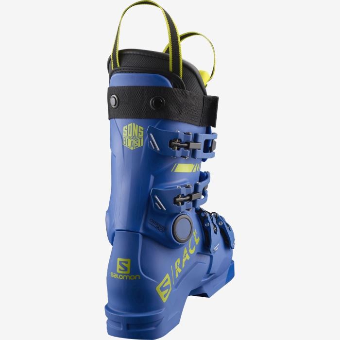 Salomon S/RACE 70 Dječje Ski Boots Plave Zelene Crne | kqsfvspS