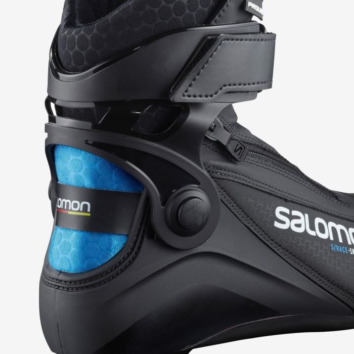 Salomon S/RACE SKIATHLON JUNIOR PROLINK Dječje Ski Boots Crne Plave | cs42cjR2