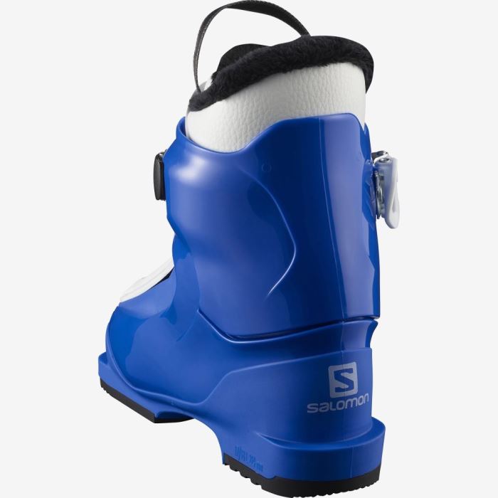 Salomon T1 Dječje Ski Boots Plave Bijele | nLcxLgp6