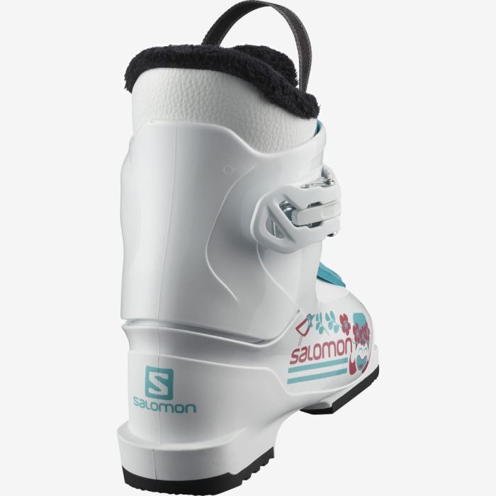 Salomon T1 GIRLY Dječje Ski Boots Bijele Plave | WI5EzLeM