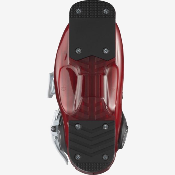 Salomon T2 RT Dječje Ski Boots Crne Crvene Bijele | I29oyA86