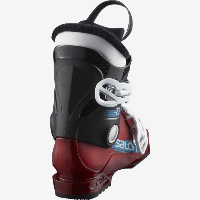 Salomon T2 RT Dječje Ski Boots Crne Crvene Bijele | I29oyA86