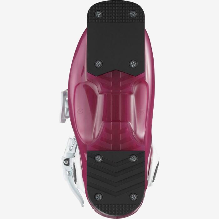 Salomon T2 RT GIRLY Dječje Ski Boots Roze Ljubičaste Bijele | hCVTq4Zb