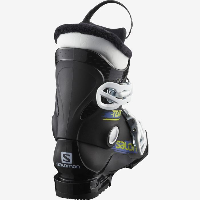 Salomon TEAM T2 Dječje Ski Boots Crne Bijele | hT0v3ge9