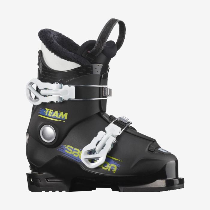 Salomon TEAM T2 Dječje Ski Boots Crne Bijele | hT0v3ge9