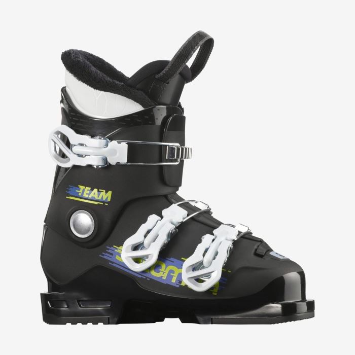 Salomon TEAM T3 Dječje Ski Boots Crne Bijele | gUSk6A6l