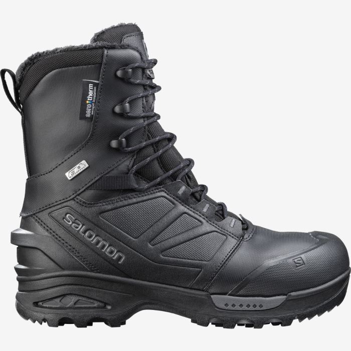 Salomon TOUNDRA FORCES CLIMASALOMON™ WATERPROOF Muške Forces Crne Crne | BqyGaK0j