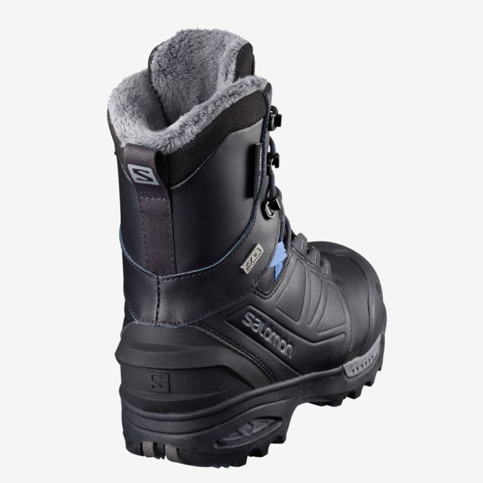 Salomon TOUNDRA PRO CLIMASALOMON™ WATERPROOF Ženske Cipele Za Hodanje Crne Plave | 1AWQIvws