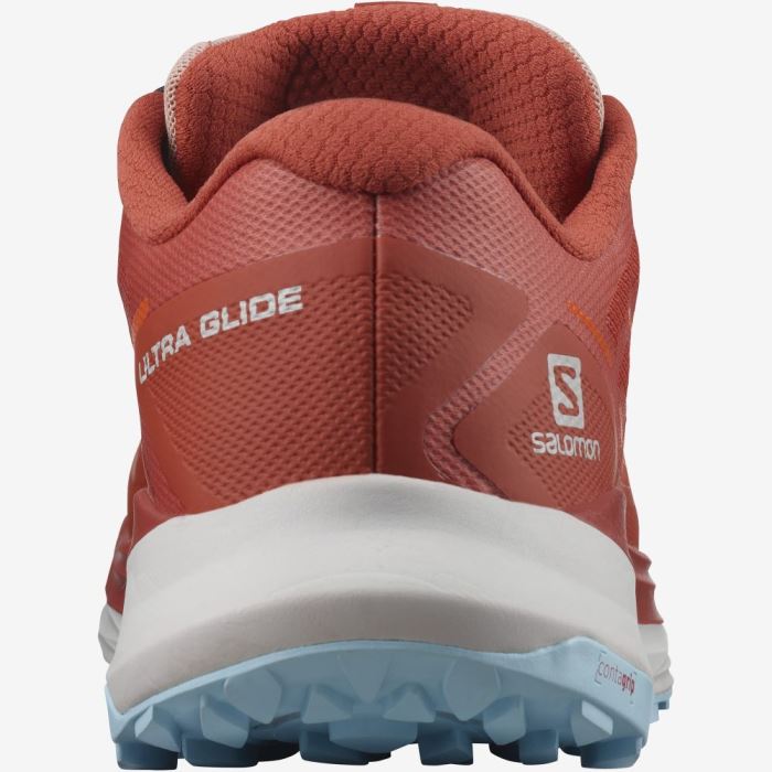 Salomon ULTRA GLIDE Ženske Tenisice Za Trčanje Narančaste Crvene Narančaste Plave | gnLJQbby