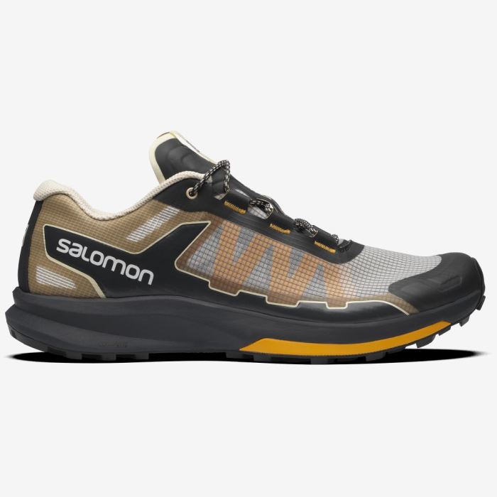 Salomon ULTRA RAID Muške Patike Ebony / Bleached Sand / Autumn Blaze | GcBcsuu1