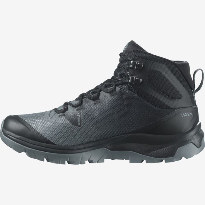 Salomon VAYA MID GORE-TEX Ženske Cipele Za Planinarenje Crne | SZ9DLAsL