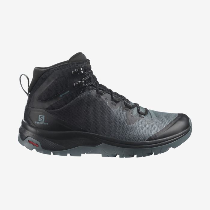 Salomon VAYA MID GORE-TEX Ženske Cipele Za Planinarenje Crne | SZ9DLAsL