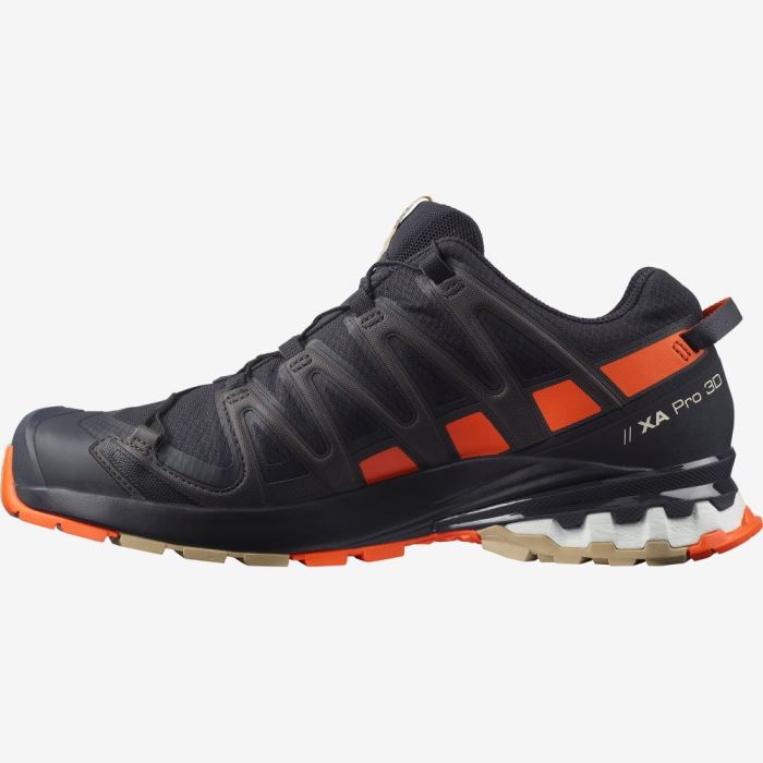 Salomon XA PRO 3D v8 GORE-TEX Muške Cipele Za Planinarenje Crvene Narančaste | O1ahTLM8