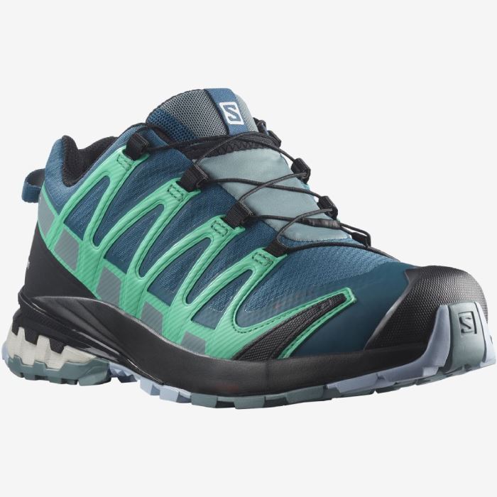 Salomon XA PRO 3D v8 GORE-TEX Ženske Cipele Za Planinarenje Plave Menta | D9QHruqm