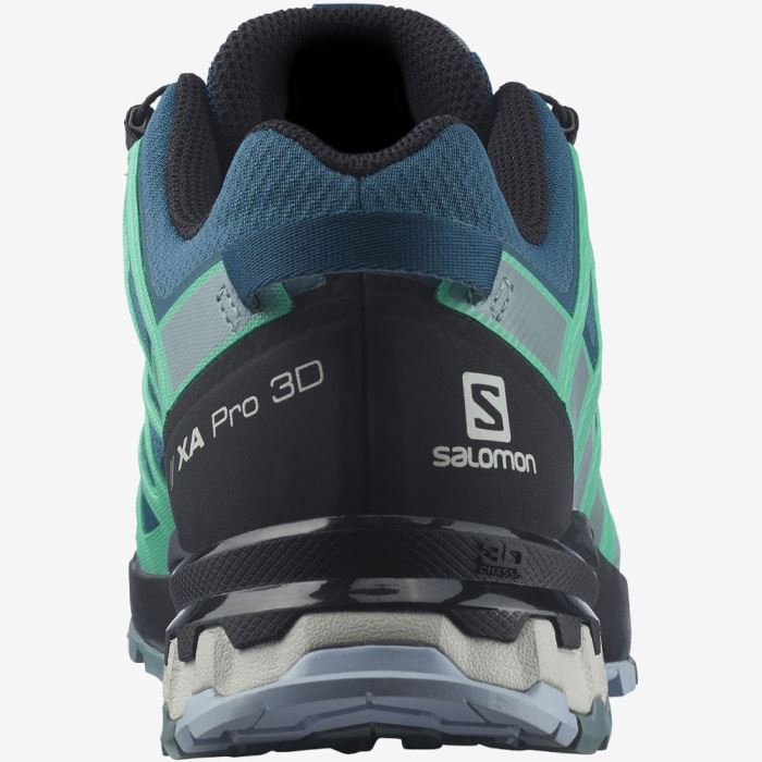 Salomon XA PRO 3D v8 GORE-TEX Ženske Cipele Za Planinarenje Plave Menta | D9QHruqm