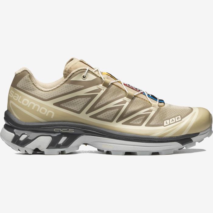 Salomon XT-6 CLEAR Muške Patike Safari / Magnet / Vanilla Ice | 5cJrwuNu