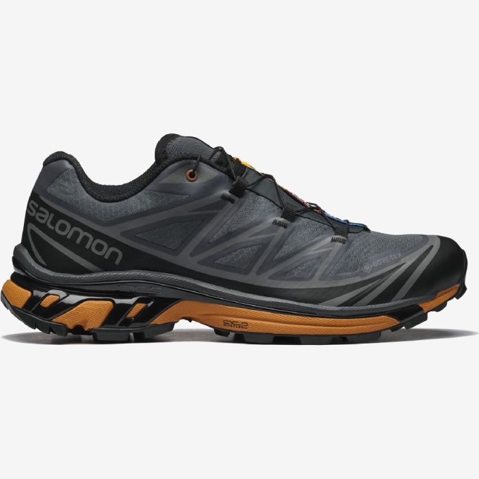 Salomon XT-6 GORE-TEX UTILITY Muške Patike Crne | CUoDGi3h