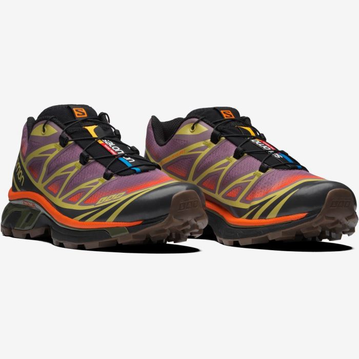 Salomon XT-6 SKYLINE Muške Patike Zelene Narančaste | yH9WO5t1