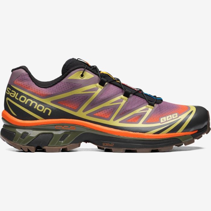 Salomon XT-6 SKYLINE Muške Patike Zelene Narančaste | yH9WO5t1