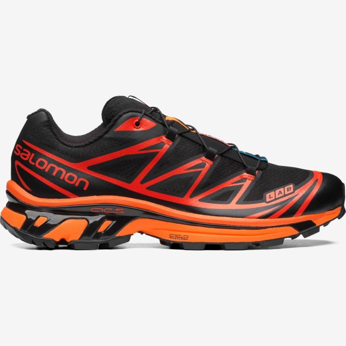 Salomon XT-6 Ženske Patike Crne Narančaste | nk24r7VI