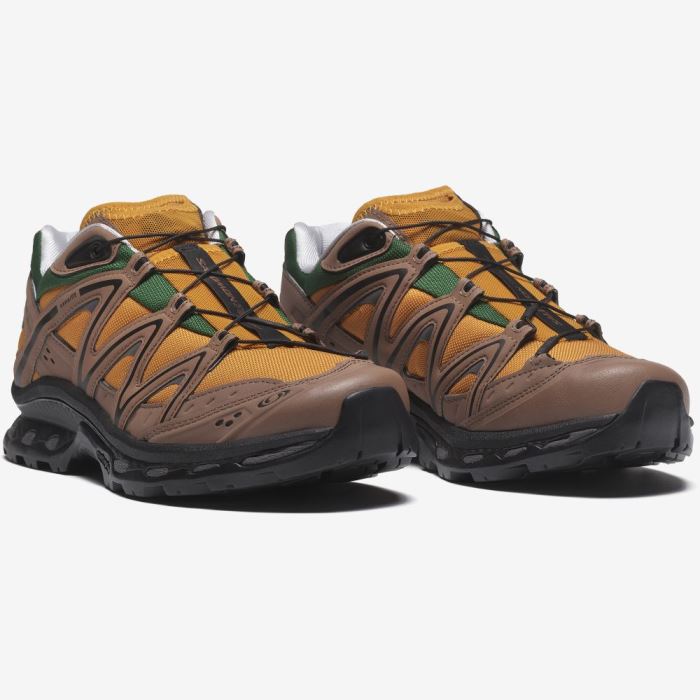 Salomon XT-QUEST 75TH Ženske Patike Zlatne Crne | 3vmjoi5r