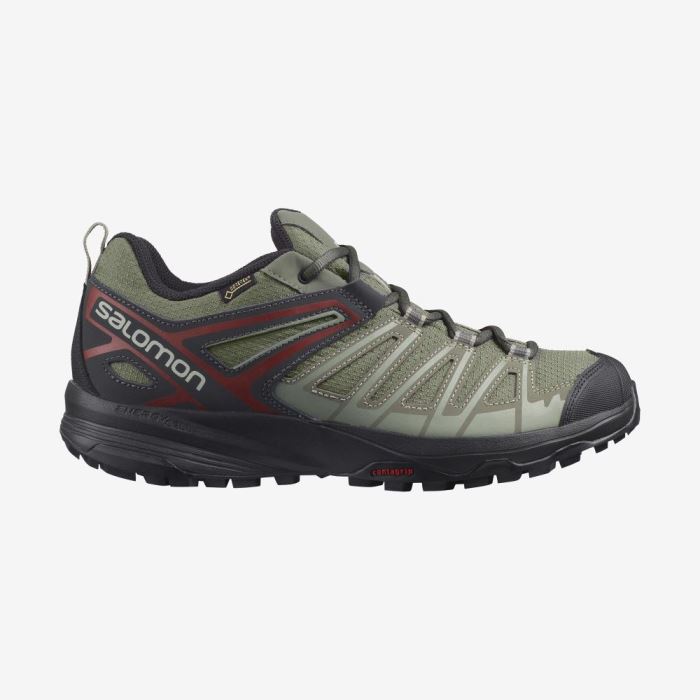 Salomon X CREST GORE-TEX Muške Cipele Za Planinarenje Sive Sive | FeeiXEPw