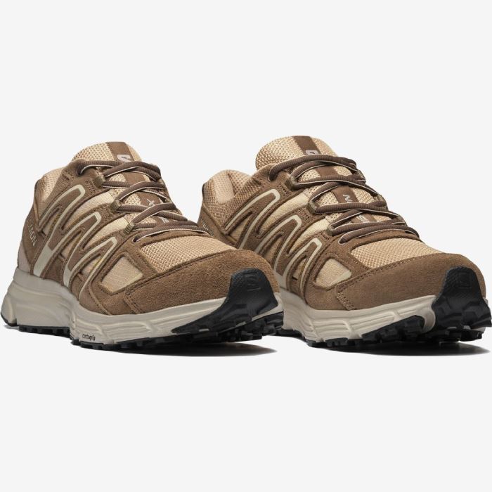 Salomon X-MISSION 4 SUEDE Muške Patike Fenugreek / Acorn / Rainy Day | wsfrzzVi