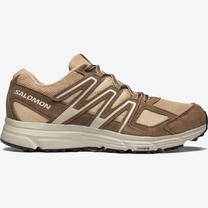 Salomon X-MISSION 4 SUEDE Muške Patike Fenugreek / Acorn / Rainy Day | wsfrzzVi