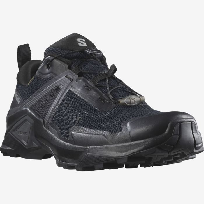 Salomon X RAISE 2 GORE-TEX Muške Cipele Za Planinarenje Crne Crne | Lg2KsXEN