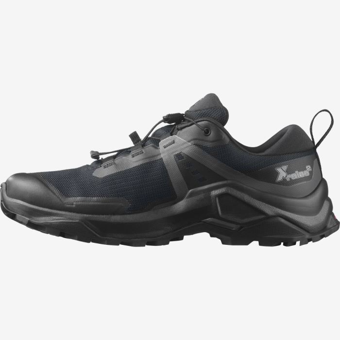 Salomon X RAISE 2 GORE-TEX Muške Cipele Za Planinarenje Crne Crne | Lg2KsXEN