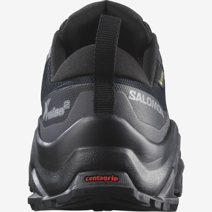 Salomon X RAISE 2 GORE-TEX Muške Cipele Za Planinarenje Crne Crne | Lg2KsXEN