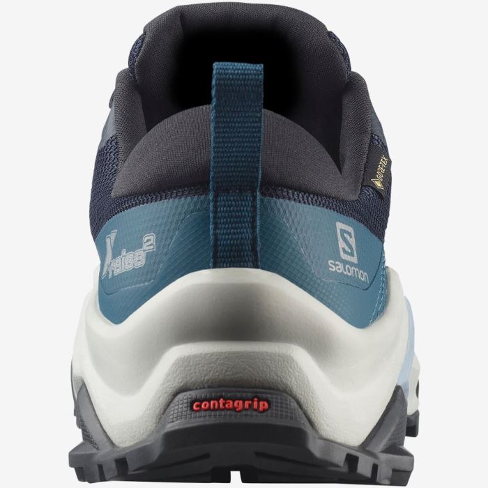 Salomon X RAISE 2 GORE-TEX Ženske Cipele Za Planinarenje Plave Plave | tnbeNXrA