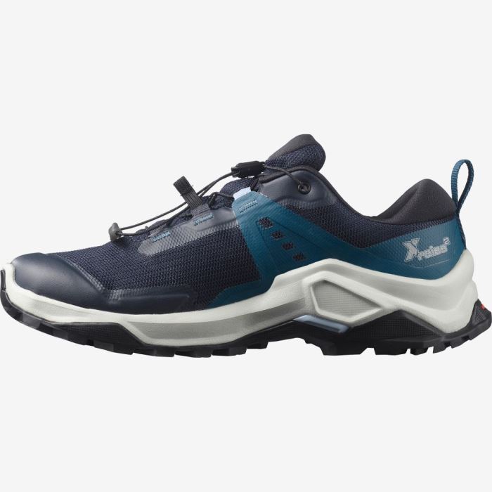 Salomon X RAISE 2 GORE-TEX Ženske Cipele Za Planinarenje Plave Plave | tnbeNXrA