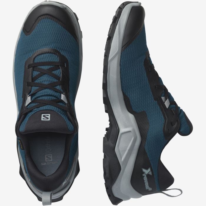 Salomon X REVEAL 2 GORE-TEX Muške Cipele Za Planinarenje Plave Crne | 7SxfBtv6