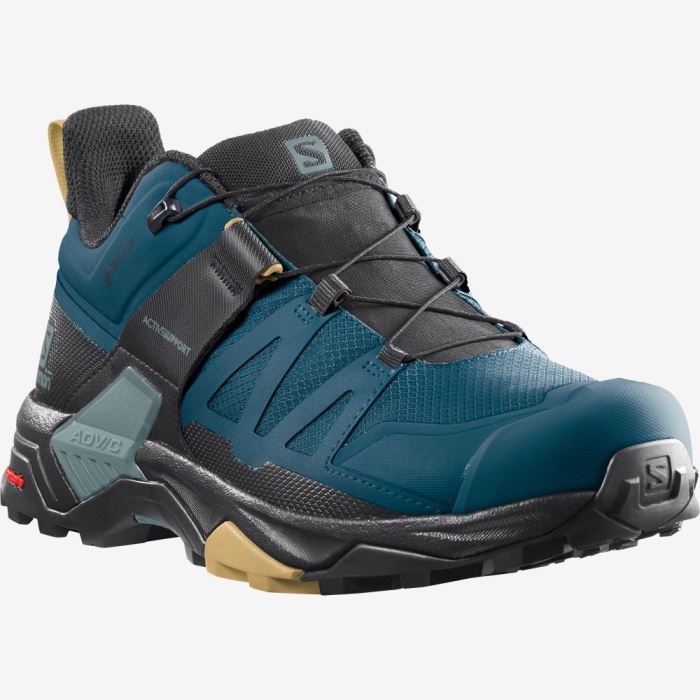 Salomon X ULTRA 4 GORE-TEX Muške Cipele Za Planinarenje Plave Crne | nYfRug6S