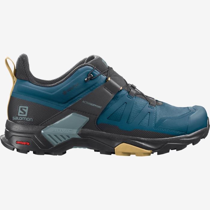 Salomon X ULTRA 4 GORE-TEX Muške Cipele Za Planinarenje Plave Crne | nYfRug6S