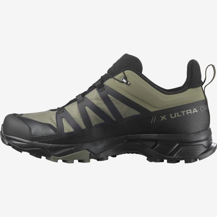 Salomon X ULTRA 4 GORE-TEX Muške Cipele Za Planinarenje Tamno Zelene Crne Maslinasto Zelene | rUiU9NYX