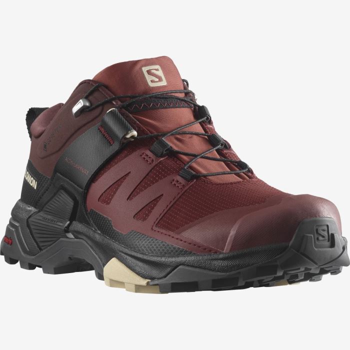 Salomon X ULTRA 4 GORE-TEX Ženske Cipele Za Planinarenje Smeđe Crne | LsxNe0JK