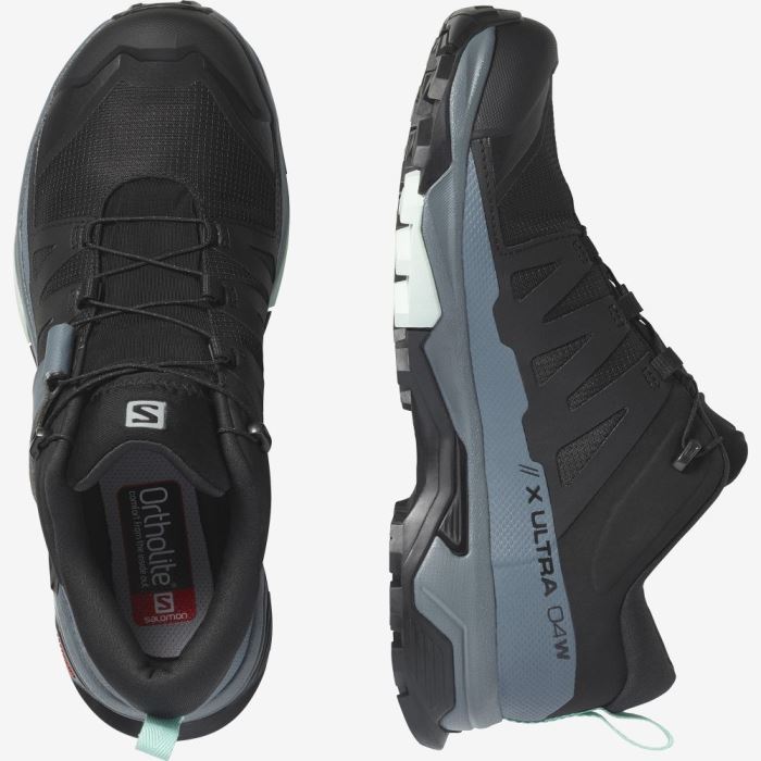 Salomon X ULTRA 4 GORE-TEX Ženske Cipele Za Planinarenje Crne Plave | yrZjJG2x